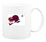 Mug with bear, barrel, bee