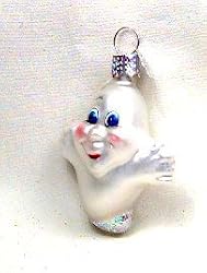 Old World Christmas Minature Ghost Halloween Ornament