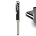 Aponyo Flip - Pen & iPad Stylus Combo for Capacitive Touch-screens (Black)