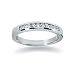 0.20 Channel Set Diamond Wedding band in Platinum