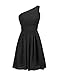 Dressystar® Short One Shoulder Bridesmaid Dress A-line Cocktail Party Gown