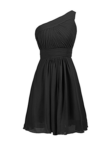 Dressystar® Short One Shoulder Bridesmaid Dress A-line Cocktail Party Gown