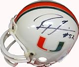 Ray Lewis Autographed / Signed University of Miami Hurricanes Mini Helmet
