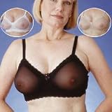 Sheer Shimmer Pocket Bra (34C, Beige)