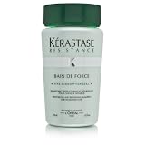 Kerastase Resistance Bain De Force Fortifying Shampoo for Weakened to Fragile Hair, 8.5-Ounce Bottle