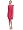 Jones New York Women's Matte Jersey Rosette Side Drape Chemise Dress, Pink, 4