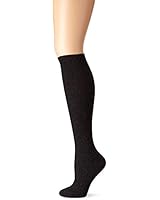 K. Bell Socks Women's Glitter Rib Knee High Sock Angora Blend