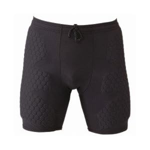Buy McDavid Hexpad Phantom Short (Black, Medium)