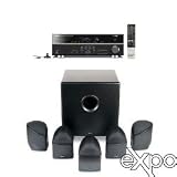 Buy Mirage Nanosat 5.1 Compact Home Theater Speaker System 5 satellite speakers and a powered subwoofer with black brushed aluminum finish and a Yamaha RX V667 7.1 Channel Audio/Video Receiver ..Get This 31LJCl7dybL. SL160 Buy Mirage Nanosat 5.1 Compact Home Theater Speaker System 5 satellite speakers and a powered subwoofer with black brushed aluminum finish and a Yamaha RX V667 7.1 Channel Audio/Video Receiver ..Get This
