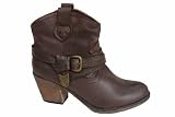 Rocket Dog Satire Brown Western Ladies Cowboy Boots