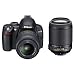 Nikon D3000 10MP Digital SLR Camera with 18-55mm f/3.5-5.6G & 55-200 AF-S DX VR Nikkor Zoom Lenses