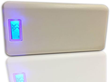 Nezarco Digital Portable Dual USB Charger Power Bank for Tablets, iOS and Android Devices