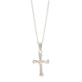 Elegant Baby Pink Cub Zirc Cross
