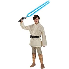 Child Deluxe Luke Skywalker Costume - Boys Medium, 6-7 years (Size 8-10 USA)