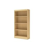 South Shore Axess Collection Bookcase, Natural Maple, 4-Shelf