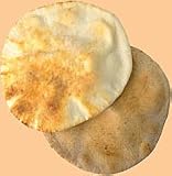 Sugar-Free Yeast-Free Fresh Pita Bread - Pack of 6