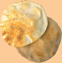 Sugar-Free Yeast-Free Fresh Pita Bread - Pack of 6 by Chatila