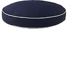 Woolrich Dog Gone Smart&trade; Round Canvas Dog Bed 24, NAVY (Blue)