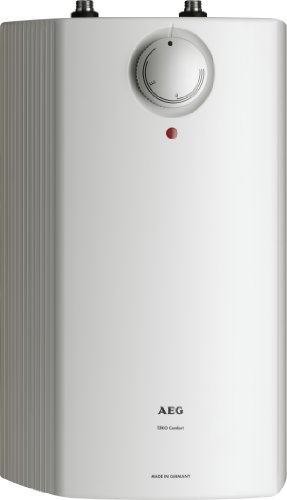 AEG 222164 Huz 5 &Ouml;KO Comfort offener Warmwasser Kleinspeicher 5 Liter, 2 kW, 230 V, wei&szlig;