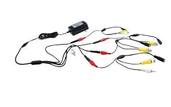 Lorex ACC1511 4-in-1 Power Adapter with 4 DIN to BNC Power Cables