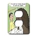 Londons Times Funny Animals Cartoons - Where Cell Phones and Buffalos Roam - Light Sw...