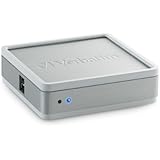 Verbatim MediaShare Mini Home Network Storage, Silver 97329