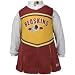 Reebok Washington Redskins Garnet Infant 2-Piece Cheerleader Dress