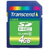 Search : Transcend 4 GB SDHC Class 6 Flash Memory Card TS4GSDHC6