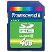 Transcend 4 GB SDHC Class 6 Flash Memory Card TS4GSDHC6