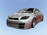 Fender: 2006-2007 Honda Civic; 2 door; Hot Wheels Widebody Fenders; rear