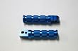 Foot Pegs - Rear Passenger - Suzuki GSXR 600 06-08, GSXR 750 06-08, GSXR 1000 05-08, GSXR 1300BK B-KING 08 - Blue