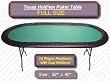 Texas Holdem Poker Table - FULL SIZE - Casino Supplies > Tables > Home & Tournament Use
