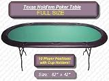 Full Size Accent Suited Poker Table 83 X 42 - Casino Supplies > Tables > Home & Tournament Use