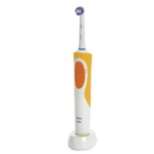gadget geek - oral 63710711 brosse dents &eacute;lectrique rechargeable vitality precision clean orange