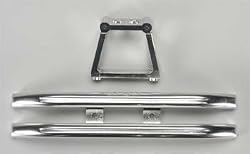 Integy Alloy Rear Bumper w/Mount, Slvr: Revo INTT3105S