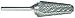 MA Ford 72277 4.8mm Conical Radius End Miniature Carbide Bur 14-Deg.SL-53M-D Double-cut