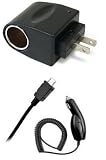 New AC DC Adapter Converter For+Rapid Car Kit Auto Vehicle Plug-in Power Charger For Tmobile Nokia Lumia 710 ATT Nokia Lumia 900 ATT Nokia Mural 6750 Nokia N900 Tmobile Nokia N97 Mini