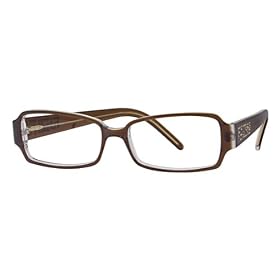 Click here to buy FENDI F665R 231 BROWN  CRYSTAL EYEGLASSES by Fendi.