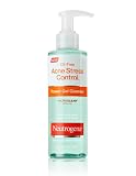 31LK BYlmTL. SL160 Neutrogena Acne Stress Control Gel Cleanser, 6 FL Ounce (Pack of 2)