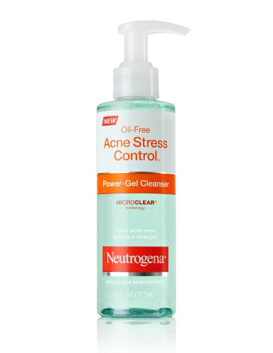 toners for acne:Neutrogena Acne Stress Control Gel Cleanser, 6 FL Ounce (Pack of 2)