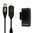 Samsung CB20U12 USB Cable & SAC-48 Charger KIT for TL205, TL210, TL220, TL240, TL9, TL350, TL90, HZ15W, HZ25W, HZ30W, HZ35W, HZ50W, L100, L110, L200, L210, NV30, NV4, NV40,SL102, SL105, SL201, SL202, SL310, SL420, SL50, SL502, SL600, SL605, SL620, CL80/ST600, ST80
