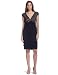 Jessica Howard Women's Crepe Shutter Pleat Dress