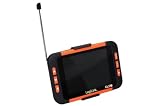 LogiLink Tragbarer DVB-T Player (8,9 cm (3,5 Zoll) Display, Radio, MP3) schwarz / orange