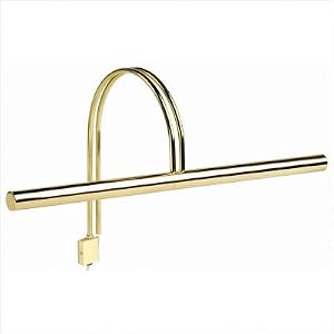 Slim-line XL 12 Polished Brass Picture Light