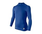 Produkt-Bild: NIKE PRO CORE MOCK LANGARM SHIRT MIT STEHKRAGEN KIDS [BLAU]