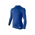 NIKE PRO CORE MOCK LANGARM SHIRT MIT STEHKRAGEN KIDS [BLAU]