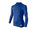 NIKE PRO CORE MOCK LANGARM SHIRT MIT STEHKRAGEN KIDS [BLAU]