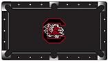 University of South Carolina Pool Table Felt - 9 Foot Table - NCAA