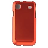 Samsung Vibrant T959 Crystal Rubberized Case - Orange