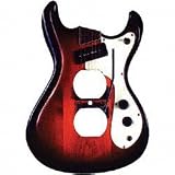 Gifts of Note Guitar Wall Outlet Cover Plates (Sunburst)